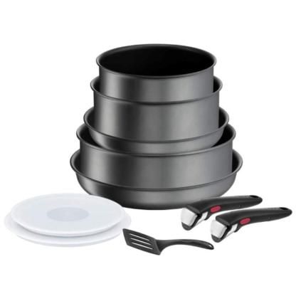 Set posuđa za jelo INGENIO DAILY CHEF ON L761930, set od 10 kom, neprijanjajuća površina, Tefal