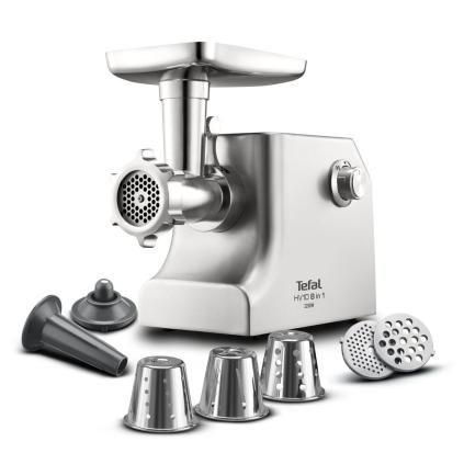 Nastavak za mljevenje mesa za stojeći mikser HV10 8u1 NE858 Tefal srebrni