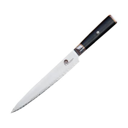 Nož za rezanje SUJIHIKI OKAMI 22,5 cm, crna, Dellinger