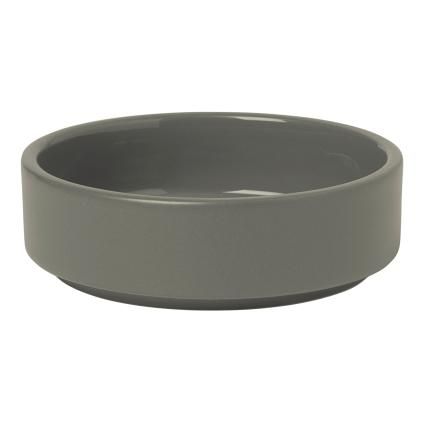 Zdjela za tapas PILAR XS, ⌀ 10 cm, 100 ml, tamno siva, keramika, Blomus