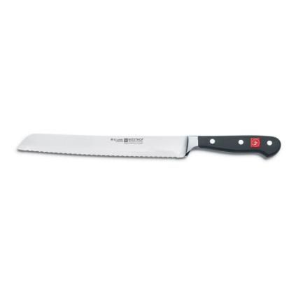 Nož za kruh CLASSIC, 23 cm, s dvostrukim nazubljenjem, Wüsthof
