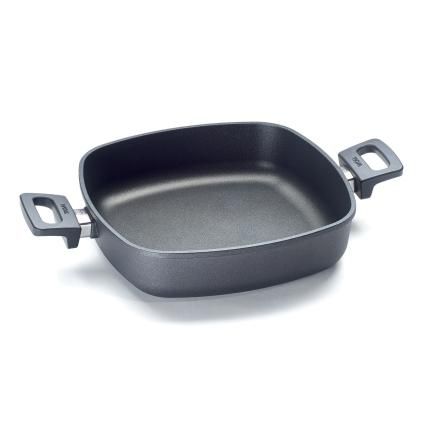 Tava za posluživanje TITANIUM NOWO, 28 x 28 cm, za indukciju, neljepljivo, titan, WOLL