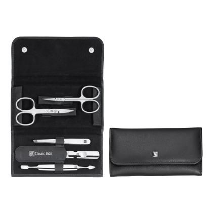 Set za manikuru i pedikuru CLASSIC INOX, set od 5 kom, sa škaricama, crna, ZWILLING