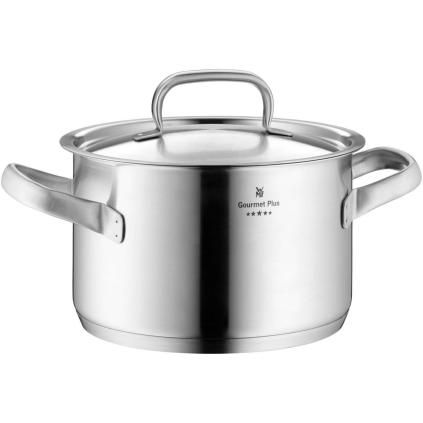 Lonac GOURMET PLUS, 20 cm, mat nehrđajući čelik, WMF