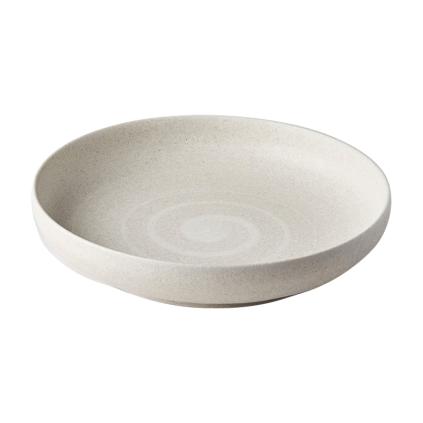 Desertni tanjur RECYCLED, 22 cm, visoki rub, MIJ