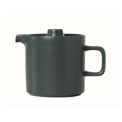 Čajnik PILAR, 1 l, kaki, porculan, Blomus