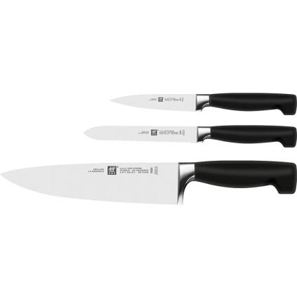 Set noževa 3-dílná s kuharskim nožem 20 cm ČETIRI STAR® ZWILLING