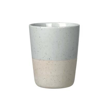 Šalica za čaj SABLO, 250 ml, svijetlo siva i krem, Blomus