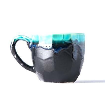 Šalica MT BLACK & TURQUOISE, 280 ml, MIJ
