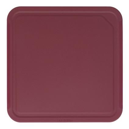 Daska za rezanje, 25 x 25 cm, bordo, plastika, Brabantia