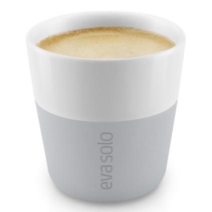 Termo šalice za espresso 80 ml 2 komada svijetlo siva Eva Trio