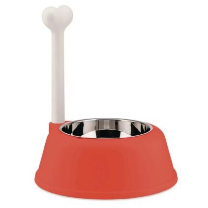 Zdjela za pse LUPITA, 1,5 l, crvena, ALessi