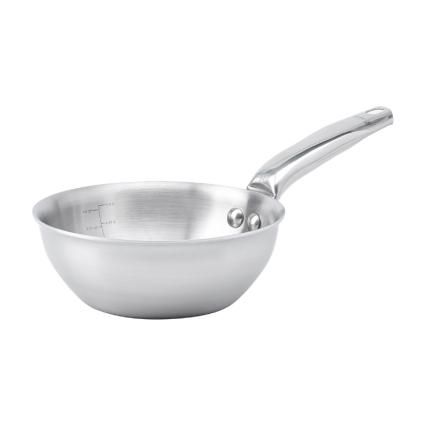 Tava za umak ALCHIMY, 16 cm, 0,5 l, zaobljena, nehrđajući čelik, de Buyer