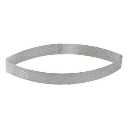 Kalup za pečenje, 12 cm, u obliku trapeza, nehrđajući čelik, de Buyer