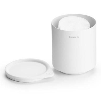 Držač pamučnih jastučića MINDSET, mineralno bijela, Brabantia