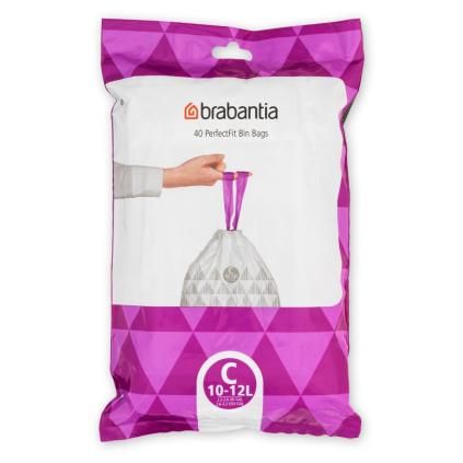 Vreće za smeće C PERFECTFIT, 10-12 l, 40 kom, Brabantia