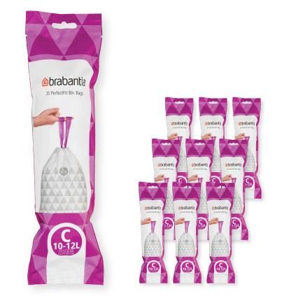 Vreće za smeće C PERFECTFIT, 10-12 l, 200 kom, Brabantia