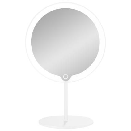Ogledalo za šminku MODO LED, 5-struko povećanje, bijela, Blomus