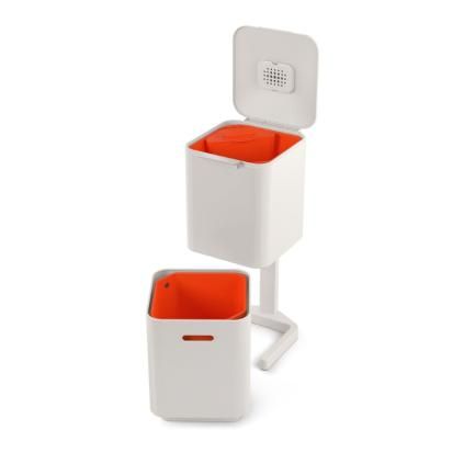Kanta za otpatke TOTEM COMPACT 30064, 40 l, bež, za razvrstavanje otpada, Joseph Joseph