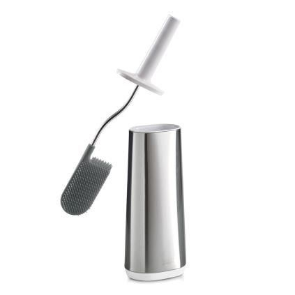 Držač wc četke FLEX STEEL 70517, bijela/nehrđajući čelik, Joseph Joseph