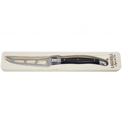 Nož za sir PREMIUM, 10 cm, crna, Laguiole