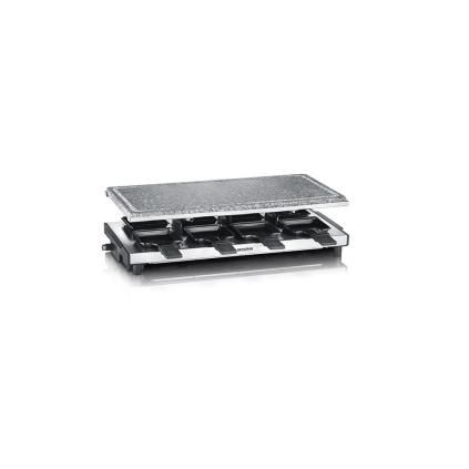 Raclette roštilj RG 2374, 1500 W, 8 mini posuda, nehrđajući čelik, Severin