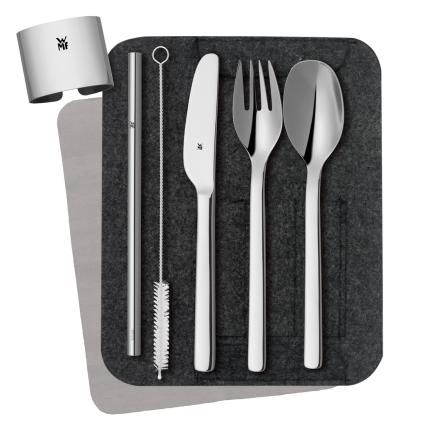 Set pribora za jelo za ponijeti MY2GO, s kutijom, zelena, WMF