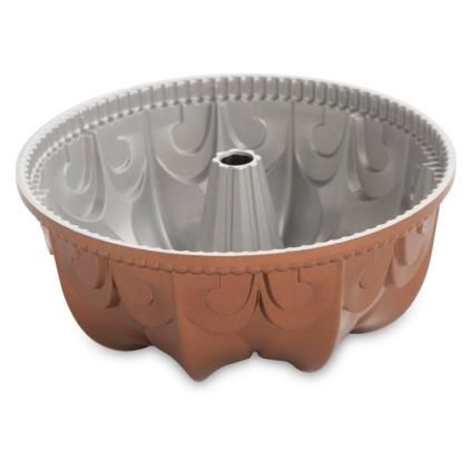 Kalup za kuglof FLEUR DE LIS BUNDT, ljiljan, grafitna, Nordic Ware