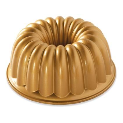 Kalup za kuglof ELEGANT PARTY, zlatna, Nordic Ware