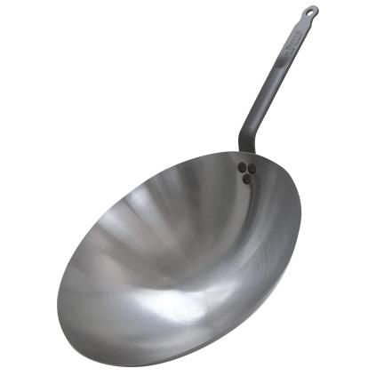 Wok CARBONE PLUS, 36 cm, čelik, de Buyer