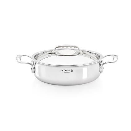 Lonac AFFINITY, 28 cm, 4,6 l, s poklopcem, de Buyer