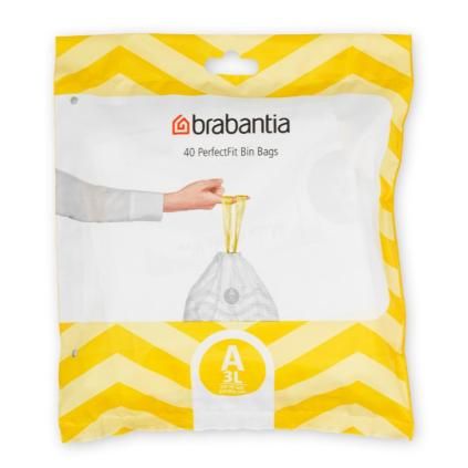 Vreće za smeće A PERFECTFIT, 3 l, 40 kom, Brabantia