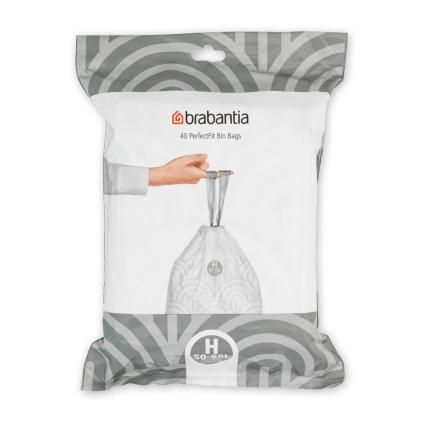 Vreće za smeće H PERFECTFIT, 50-60 l, 40 kom, Brabantia