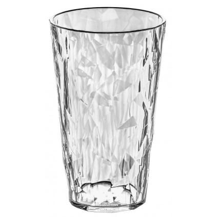 Plastična visoka čaša CLUB L, 400 ml, kristalno prozirna, Koziol