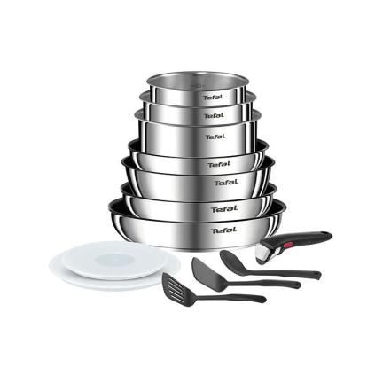 Set posuđa za jelo INGENIO EMOTION ON L897DS04, set od 13 kom, inox, Tefal
