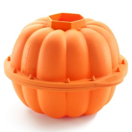 Kalup za kuglof PUMPKIN, narančasta, silikon, Lékué