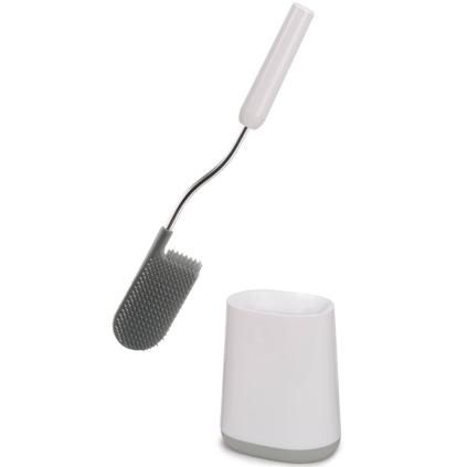 Držač wc četke FLEX LITE 70522, bijela/siva, silikon, Joseph Joseph