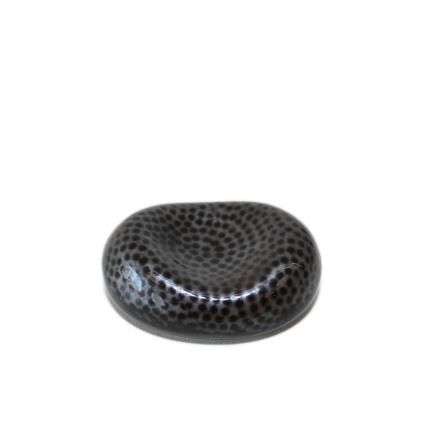 Kamen za odlaganje štapića za jelo, FINE DOTS, crna glazura, porculan, MIJ