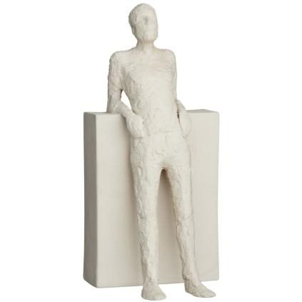 Dekorativna skulptura za dom THE HEDONIST 22 cm, bijela, kamene posude, Kähler