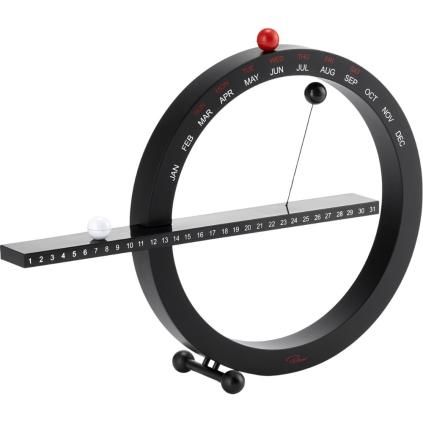 Magnetski kalendar 365, 33 cm, crni, Philippi