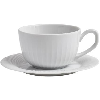 Šalica s tanjurićem HAMMERSHOI 250 ml, bijela, Kähler