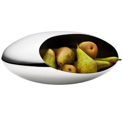 Zdjela za voće COCOON 36 cm, srebrna, Philippi