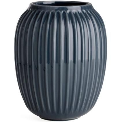 Vaza HAMMERSHOI 21 cm, antracitno siva, Kähler