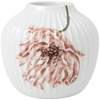Vaza HAMMERSHOI POPPY Kähler 13 cm bijela