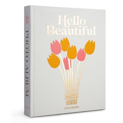Foto album HELLO BEAUTIFUL, bijela, Printworks