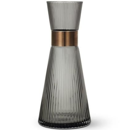 Karafa za vodu NOUVEAU, 1 l, zamagljena, Rosendahl