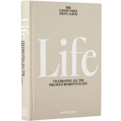 Foto album LIFE, bež, Printworks