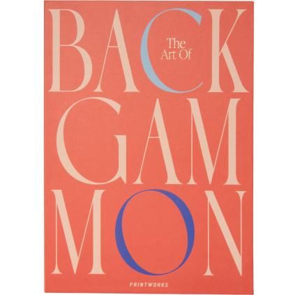 Backgammon igra ART OF BACKGAMMON, Printworks