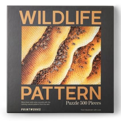 Puzzle WILDIFE PATTERNS BEE, 500 kom, Printworks
