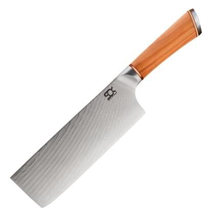 Nož za povrće SOK OLIVE SUNSHINE DAMASCUS, 17 cm, Dellinger